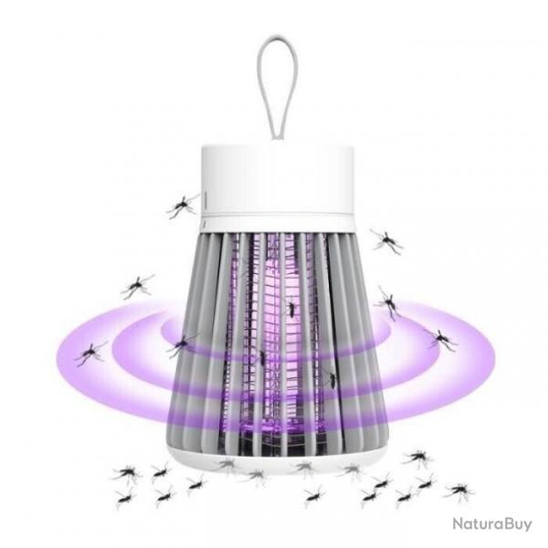 Lampe UV anti-moustique Rpulsif USB Rechargeable Intrieur et Extrieur