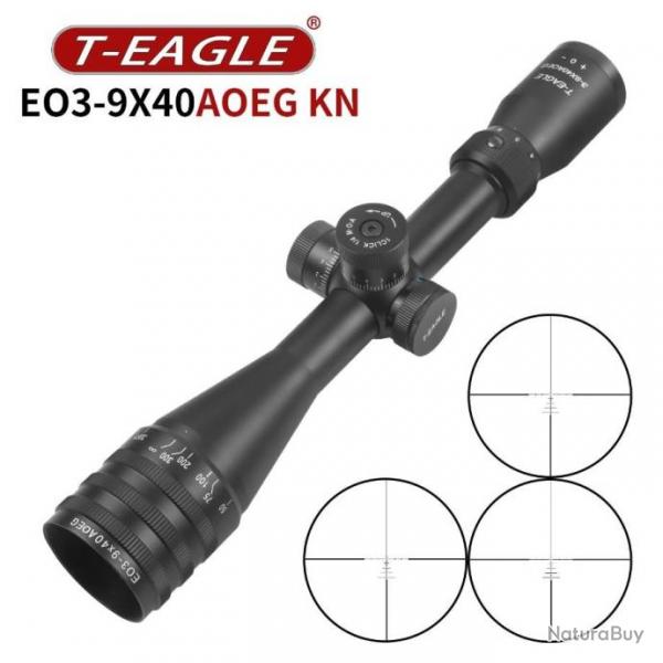 T-Eagle Lunette De Vise EO 3-9x40 Paiement en 3 ou 4 fois - LIVRAISON GRATUITE !!!