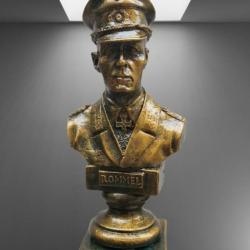 Buste du Maréchal Rommel - Hauteur 17 cm
