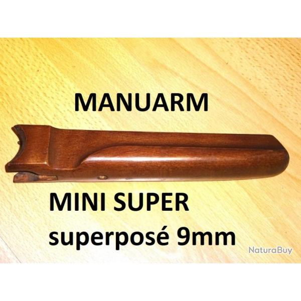 devant bois carabine superpos MANUARM MINI SUPER calibre 9mm - VENDU PAR JEPERCUTE (JO163)