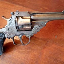 Revolver Liégeois à brisure type Smith et Wesson cal 380 PN