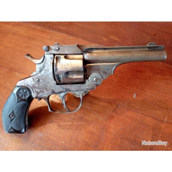 Revolver Ligeois  brisure type Smith et Wesson cal 380.