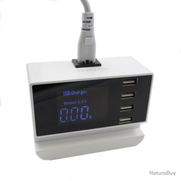 Chargeur 4 ports USB