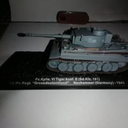 Maquette 1/72 Tiger 1 Ausf E Allemagne 1943
