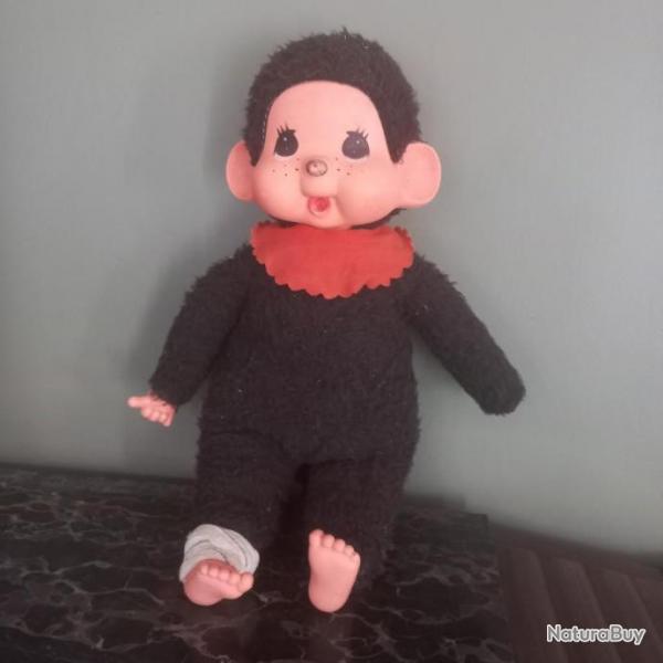 RARE  Trs grande peluche KIKI vintage   KIKI  BLESSE