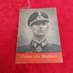 Livret Collection Tag Der Wehrmacht Oskar Von Boddien Ww2