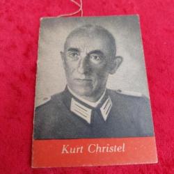 Livret Collection Tag Der Wehrmacht Kurt Christel Ww2