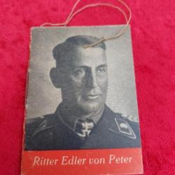 Livret Collection Tag Der Wehrmacht ritter Edler von peter