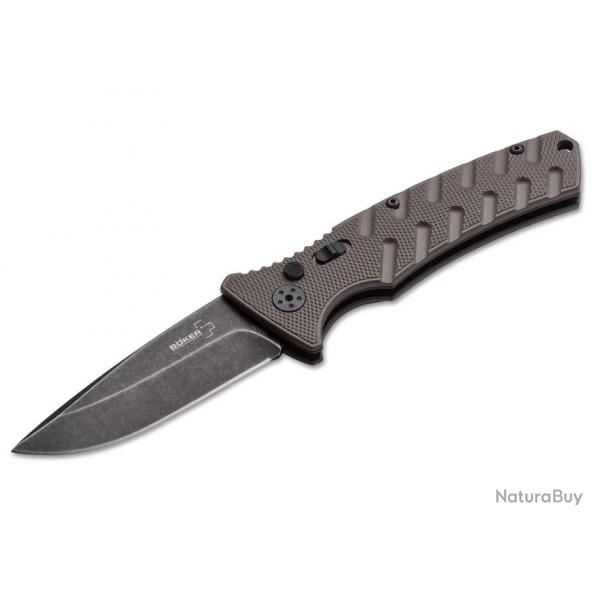 Couteau Boker Plus Strike Droppoint Coyote