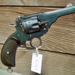 .455 Webley MK IV Revolver - 6 coups, canon 4 pouces, ejector automatique pas Colt Smith et Wesson