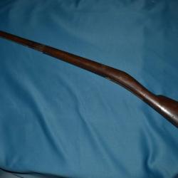 crosse fusil chassepot 1866 premier modèle avec plaque de couche pour restauration
