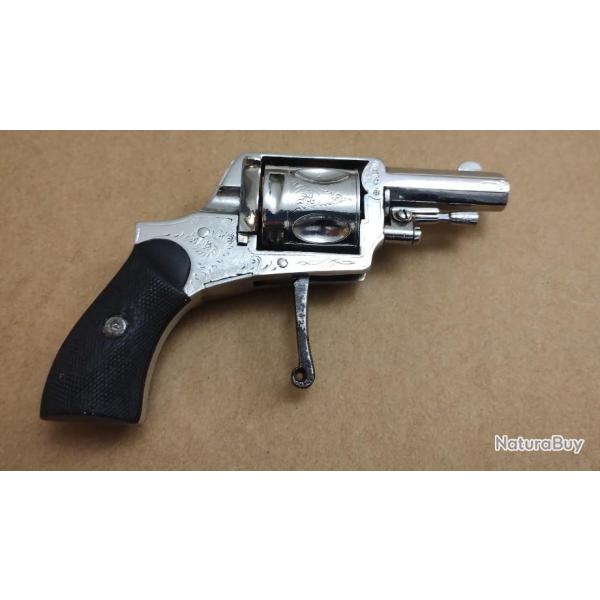 Revolver de collection Velodog cal 320 chrom avec gravure en Bon tat