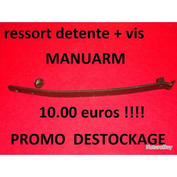 ressort dtente + vis carabine MANUARM MANU ARM 14 mm  10.00 euros !!!- VENDU PAR JEPERCUTE (D23B7)