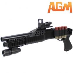 Fusil Pompe M180-A2 Sawed w/ Lampe & Red Dot (AGM)