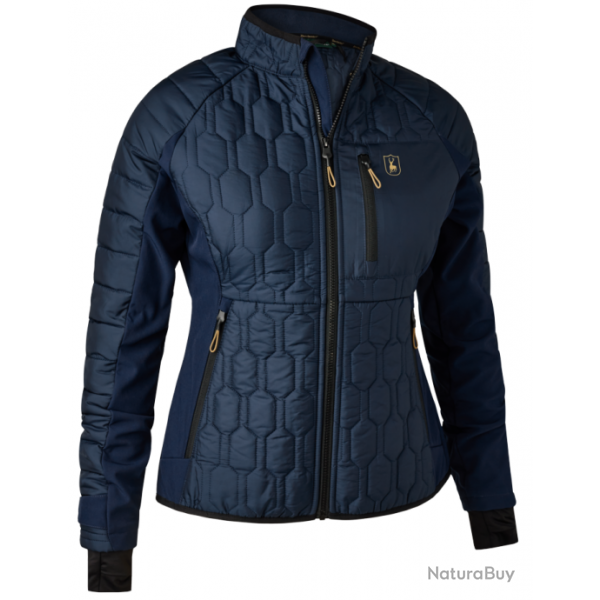 Veste Mossdale Quilted bleu Deerhunter