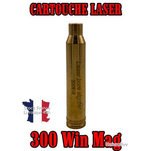 Cartouche laser calibre 300 win mag 300wm piles offertes - Envoi rapide depuis la France