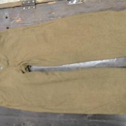 Pantalon Armée Française, années 1940 - 1950, France Indochine. Drap de laine. A identifier