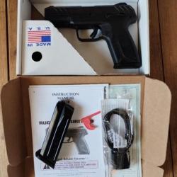 promo - PISTOLET RUGER SECURITY-9 .9MM LUGER 4" 15+1 modele 3810