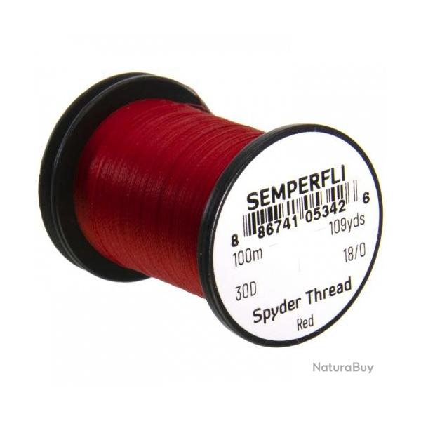 Semperfli Spyder Thread 18/0 ROUGE