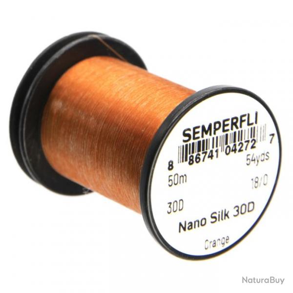 Semperfli Nano Silk 30D 18/0 semperfli black beige