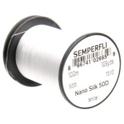 Semperfli Nano Silk 50D 12/0 blanc