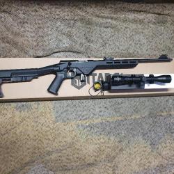 pack carabine CITADEL mle TRAKR cal 22LR + lunette 4x32 + silencieux + 1 boite de 50 cartouches