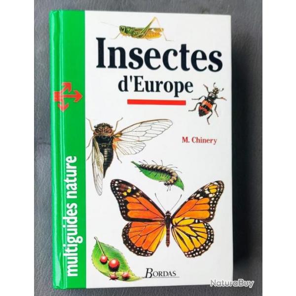 Insectes d'Europe de Michael Chinery - Bordas. | ENTOMOLOGIE