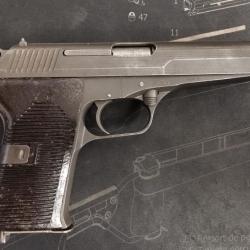 Pistolet CZ 52 (VZ 52) - Calibre 7,62 x 25 Tokarev - Mat K05719 (Occasion)
