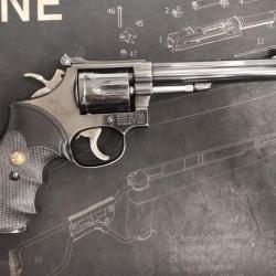 Revolver Smith & Wesson modèle 14-3 K38 - Canon 6" - Calibre 38 spécial (Occasion)