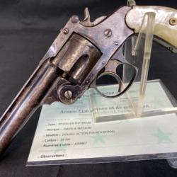 revolver smith double action 4 eme modele 38 sw