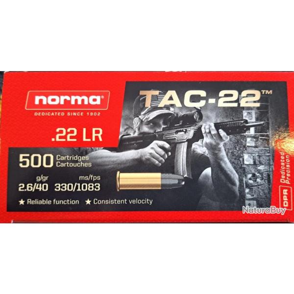 NORMA TAC-22 22LR x500m