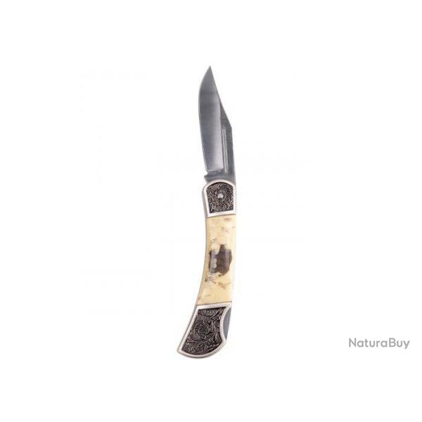 Couteau pliant Januel dcor sanglier - 8 cm