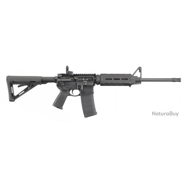CARABINE RUGER AR-556 5.56 NATO CANON 16.10" 40,9CM CHARGEUR 10 COUPS ref.08515