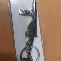 Porte clef mrtal mitraillette 10cm