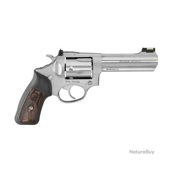 REVOLVER RUGER SP101 KSP-341X HAMMERLESS CAL.357MAG 4.20" 10.7CM 5 COUPS STAINLESS