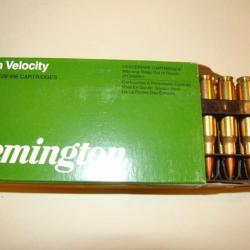 boîte de 20 cartouches 7mm08 remington marque remington