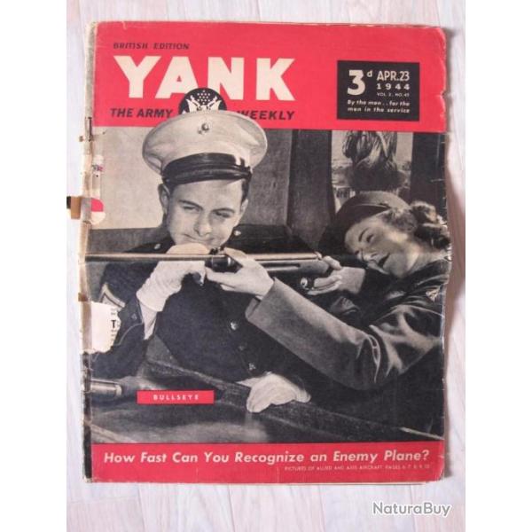 Magazine Yank the Army Weekly - dition originale 1944