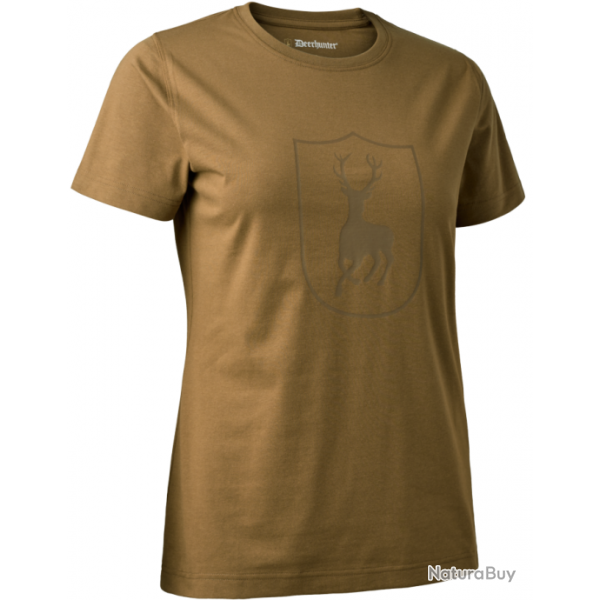 Tee shirt femme avec blason DEERHUNTER