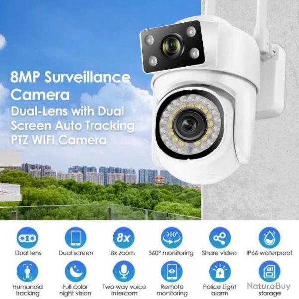 camera protection wifi interieur extrieur sans fil Iptv camera  espion aucun abonnement requis