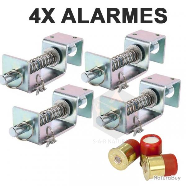 PACK 4 PIGES  FEU DCLENCHEMENT PAR FIL POUR CARTOUCHE DE FUSIL - LIVRAISON RAPIDE