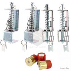 PACK 4 PIÈGES À FEU DÉCLENCHEMENT PAR FIL POUR CARTOUCHE DE FUSIL - LIVRAISON RAPIDE