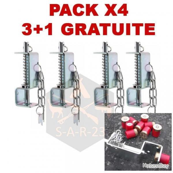 ALARMES PYROTECHNIQUES POUR CARTOUCHES DE FUSIL x4