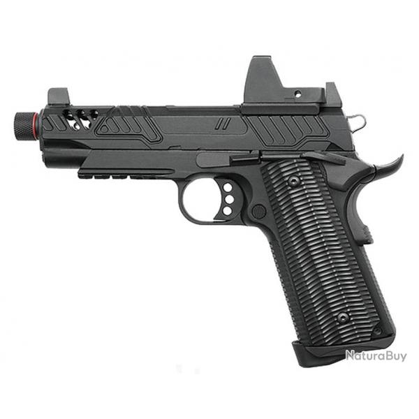 Rplique airsoft GBB PTS Zev Ed-Brown 1911 Noir - Version standard-REP PTS ZEV ED-BROWN 1911 STANDAR