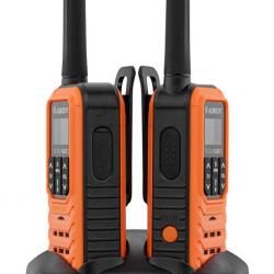 Pack 2 radios Albrecht Tectalk Float 2 PMR446 orange-Albrecht Tectalk Float 2