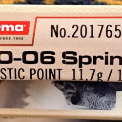 NORMA 30.06 plastic point 180gr X 2  BOITES
