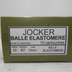 2128- BOITE DE 10 BALLES ELASTOMERE ( BILLE ) DEFENSE - NEUF!!!!!