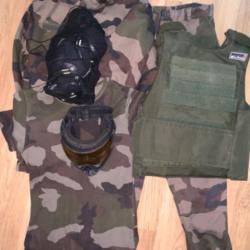 tenue paintball airsoft