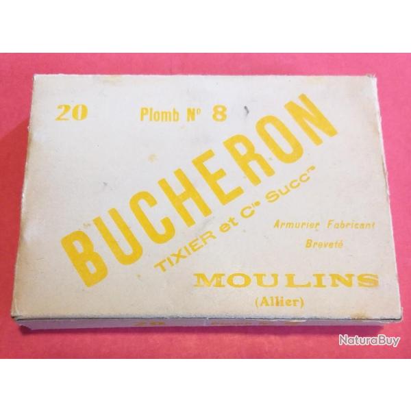 1 bote de cartouches  "BUCHERON" calibre 20/65 manufactures par ELEY