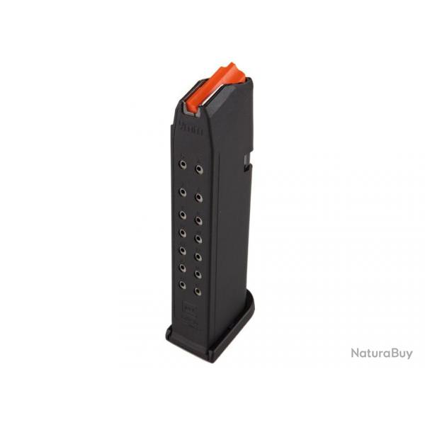 Chargeur Glock - G17 Gen5 17 Coups, follower orange