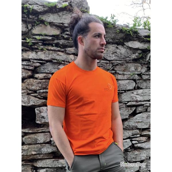 Tee shirt PRO CACCIA Orange